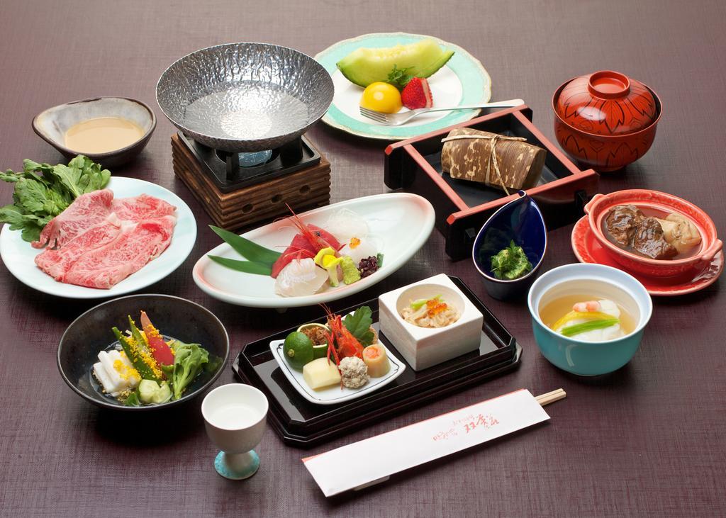 Futabaso Hotel Hikone Buitenkant foto